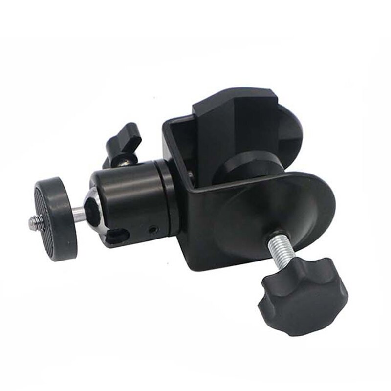 Multifunctional U Clamp Clip with Ball Head Bracket 360 Degree Swivel for Camera Flash Light Stand
