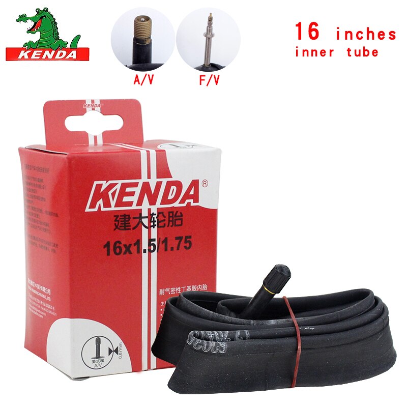 Kenda Bicycle Inner Tube 14 16 18 inch 1.5-1.75 1.75-2.125 AV FV BMX foldable Bike Tire Cycling rubber Tire Rubber Tube Parts
