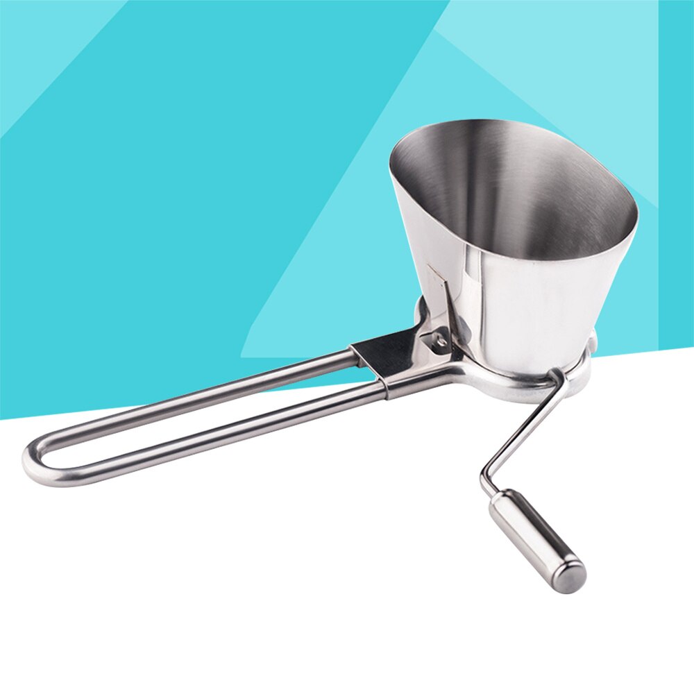 Manual Vanilla Herb Grinder Stainless Steel Parsley Shredder Chopper for Spice Pepper Vegetable Grater Kitchen Tools: Default Title