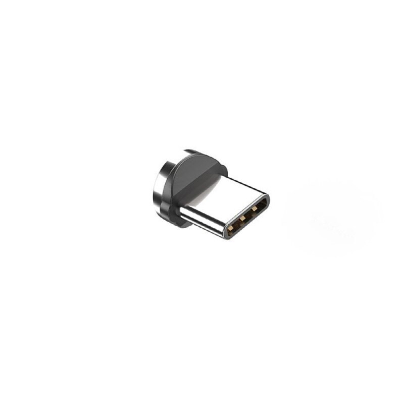 1Pcs Magnetische Kabel 540 Graden Draaien Micro Usb Kabel Type C Usb C Kabel Voor Iphone Samsung Snelle Opladen magneet Telefoon Oplader: Type-C plg