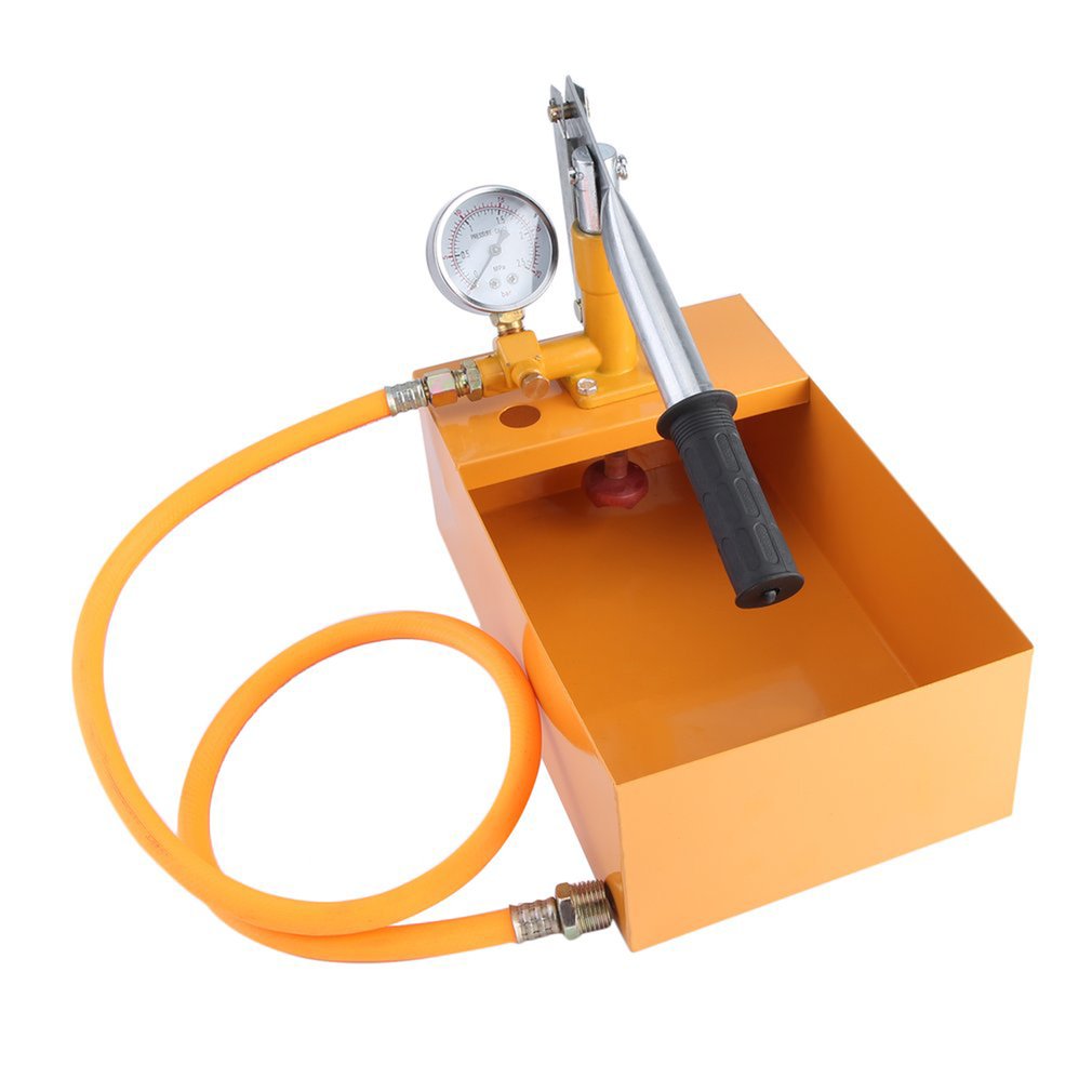 25KG Hand Power Test Pump Universal Water Pipe Leakage Tester Manual Water Pump Durable Hydraulic Pressure Test Pump