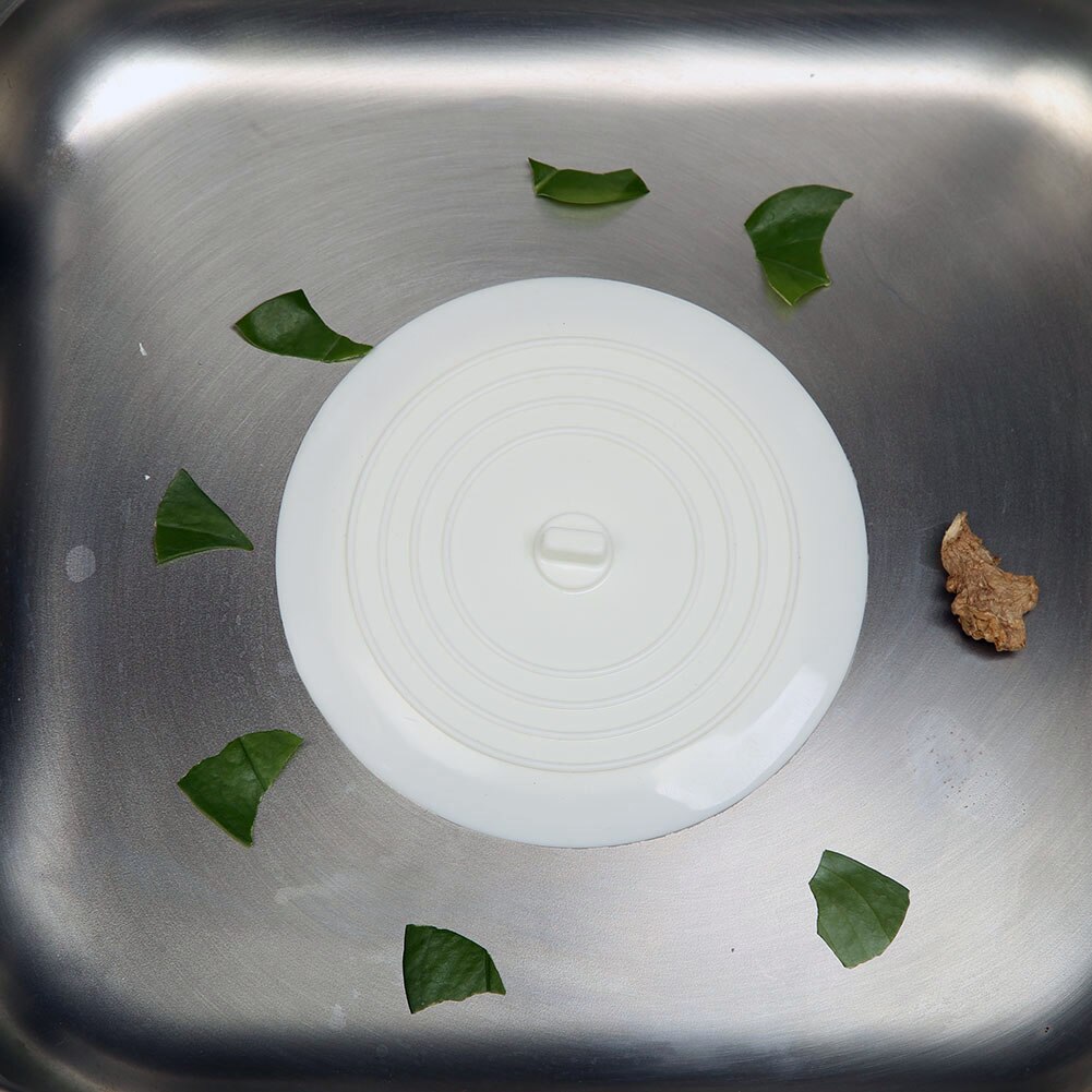 15cm Kitchen Floor Drain Cover Bathroom Drainage Port Anti-blocking Floor Drain Large Round Silicone Sink Strainer