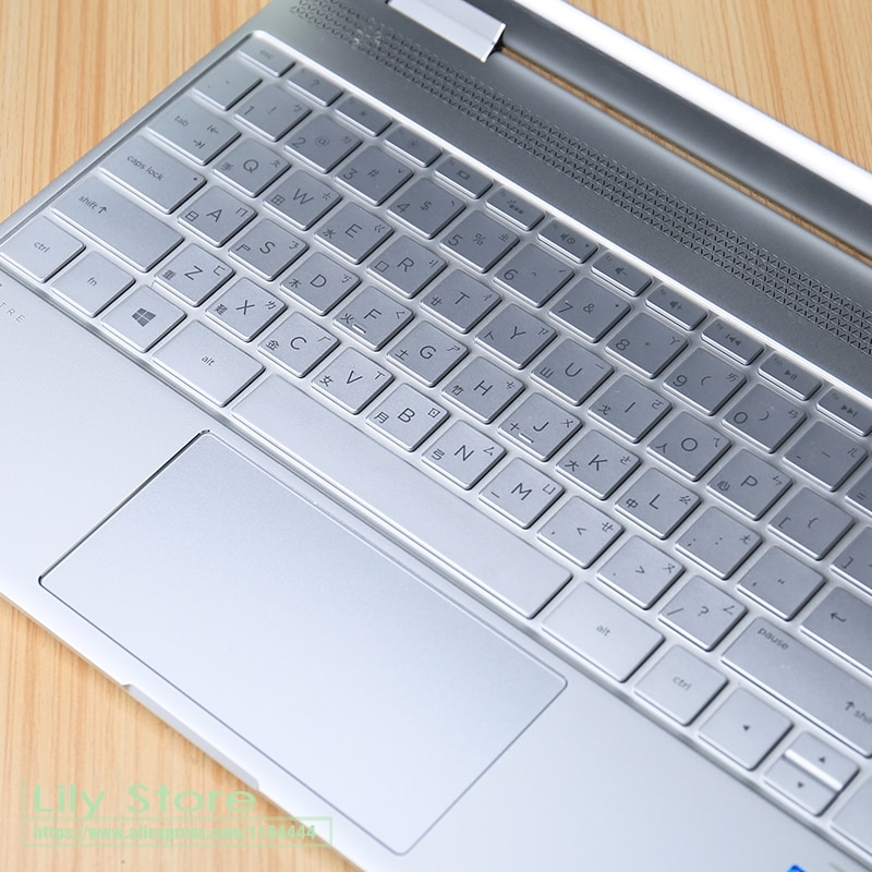 Soft Keyboard Protector Skin Cover For Hp Spectre X360 13.3 Inch For HP Spectre X360 Laptop Newest Model) 13" Clear