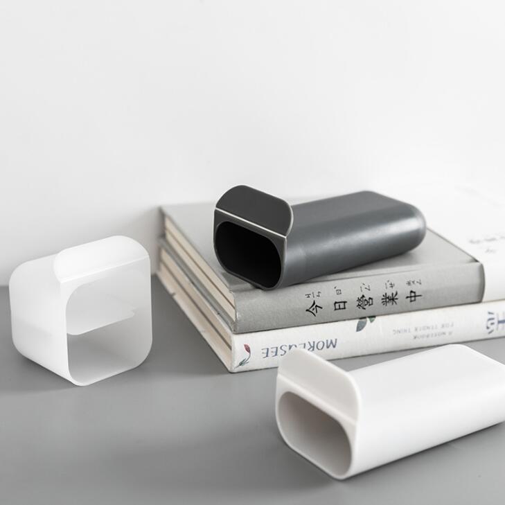 Sharkbang kestävä itseliimautuva kynäteline pöytäkoneen järjestäjä säilytyspidike kontti koulutoimisto kawaii paperitavarat