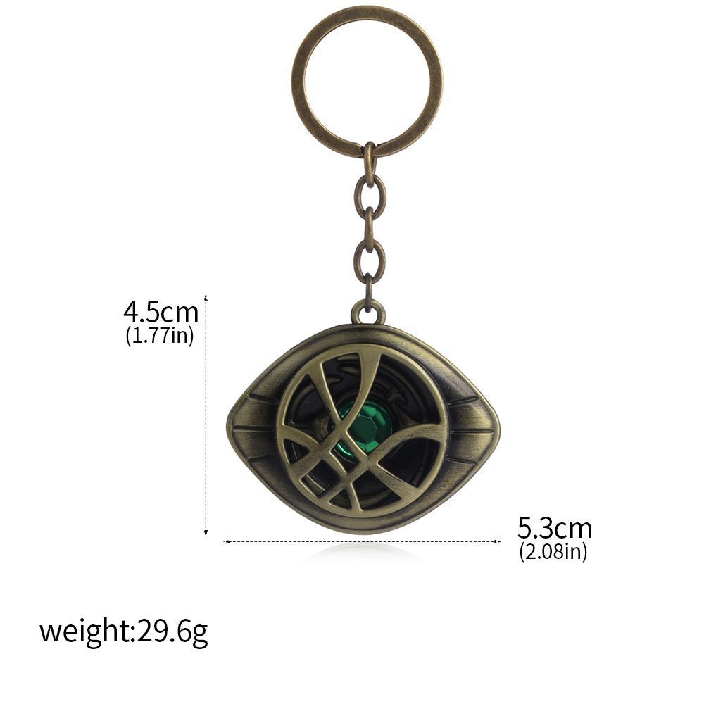 Thor Hammer Metall Schlüsselanhänger Film Schmuck Schlüsselanhänger Cosplay Stütze Schlüsselhalter für Fans Tasche Ornament Auto Anhänger: Orange