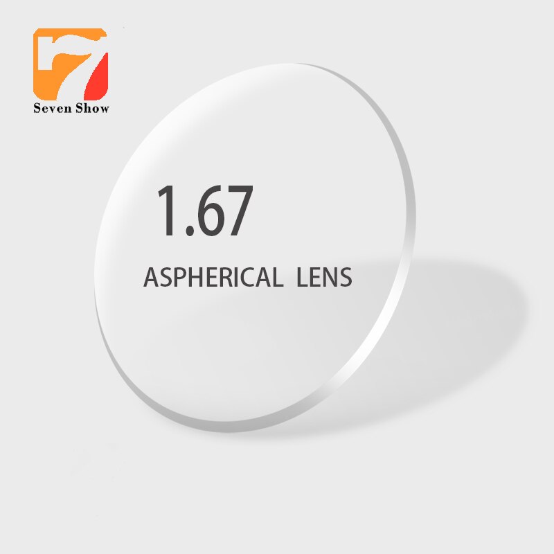 1.67 lenti sottili lenti asferiche con prescrizione protezione dalle radiazioni lenti ottiche anti-blu raggio per occhi miopia occhiali per computer