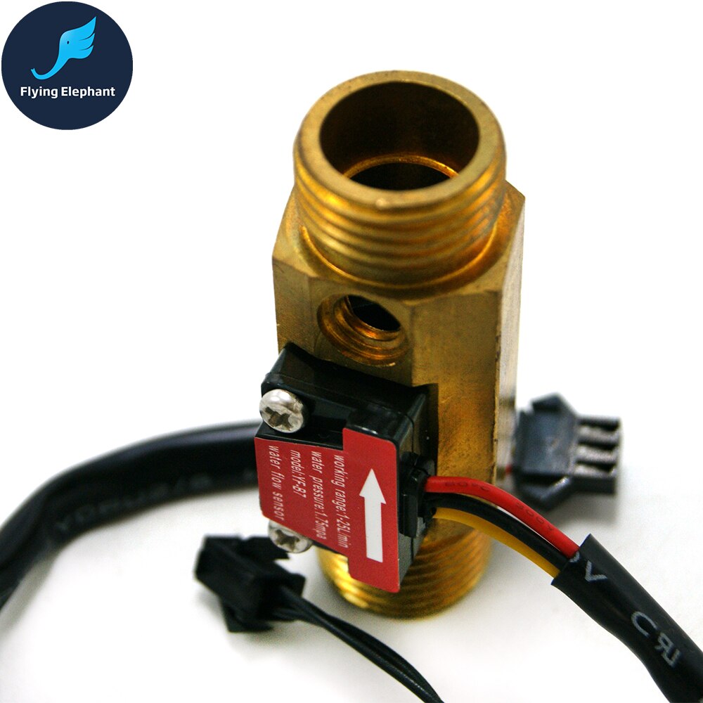 Wasser fluss Sensor G1/2 ''Turbine Halle durchflus... – Grandado