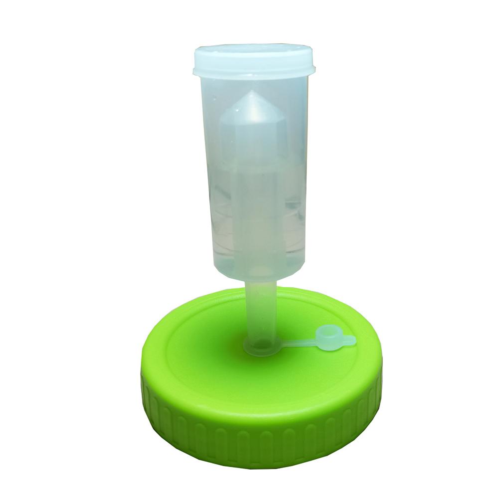 Mason Jar Lid With Airlock Mason Jar Fermenting Lid For Wide Mouth Jars For Making Kimchi, Ginger Carrots, Sauce, Sauerkraut: Green