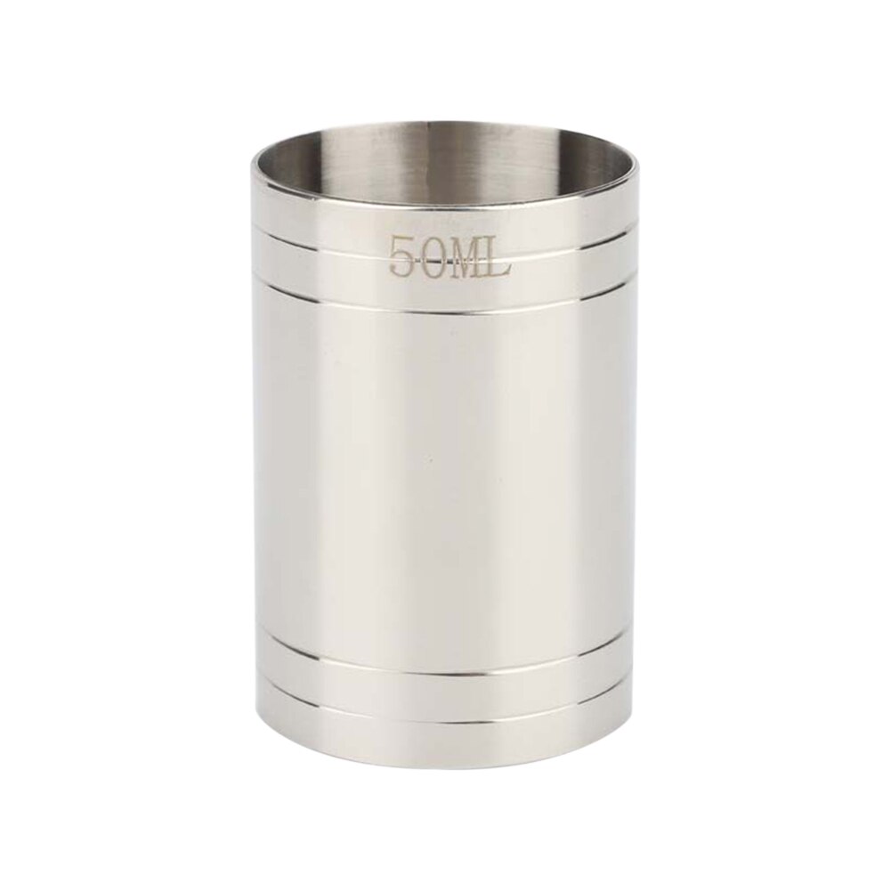 Tazas de cóctel camarero, vaso medidor cilíndrico recto, Bar, inoxidable, bebidas medidoras, mezclador de de cóctel, herramientas de acero: 3A
