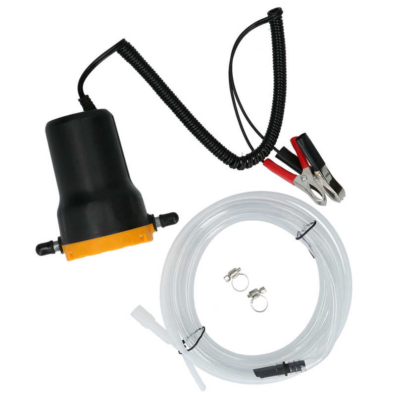 Car Engine Oil Pump Electric Self-Priming Oil Pump Fuel Transfer High Power Suction Pump 12V