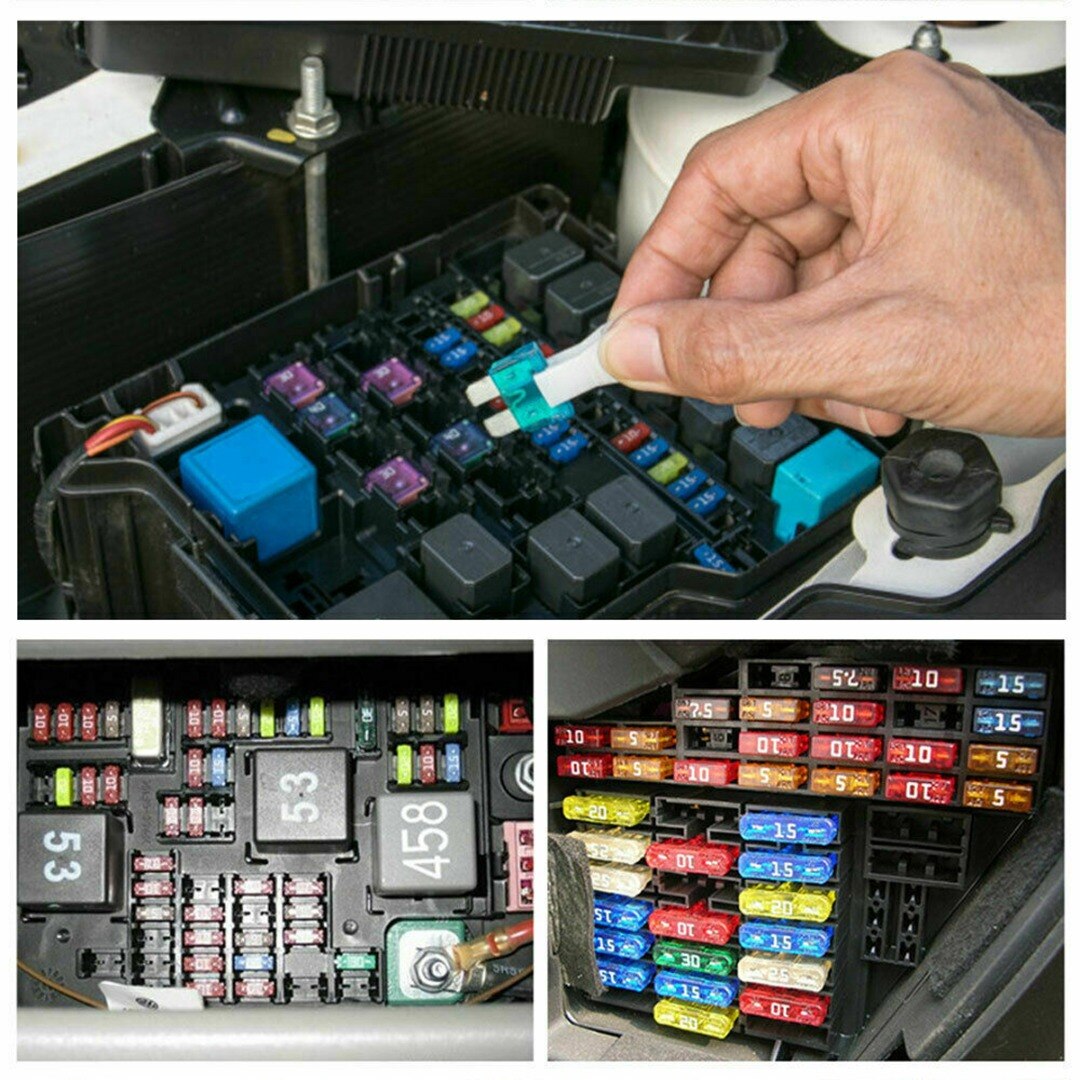 250pcs Car Fuses Assortment Auto Van Standard &amp; Mini Blade Fuse 5-30AMP Set