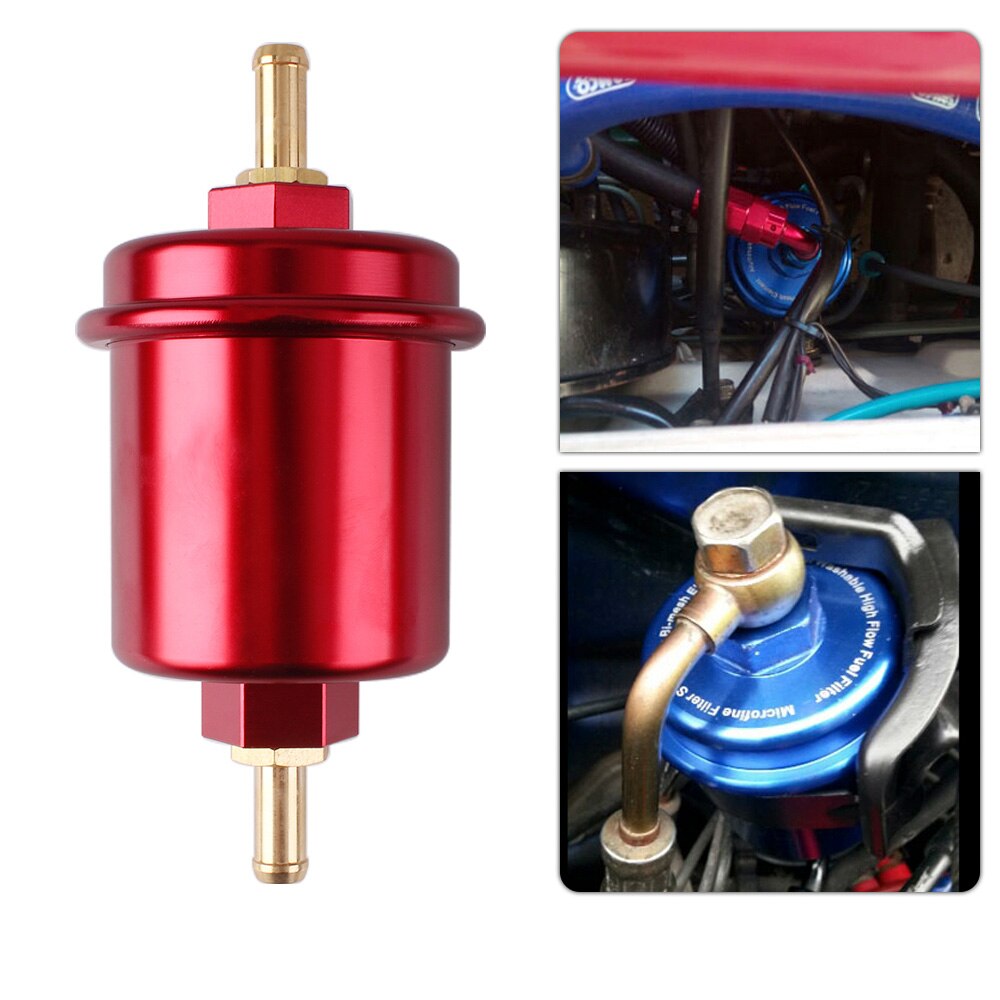 RASTP – filtre à carburant universel en aluminium, , haute Performance, filtre lavable