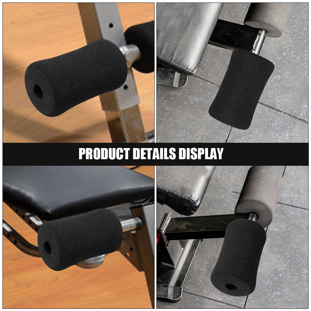 10 st sit-up-bräda skumgummi för gym, ersättningsdel, rulle, magträningsmaskin, hylsa, gåstol, fitnessutrustning, träningssvamp