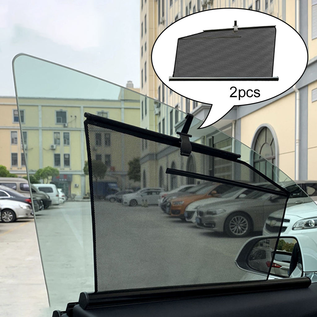 2 Stuks Auto Privacy Side Window Zonnescherm Cover Past Voor Tesla Model S