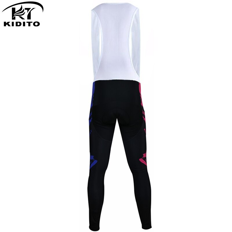 Kiditokt schokbestendige fietsbroek met bretels, mountainbike fietsbroek, mtb fietsbroek met coolmax 3d gel pad