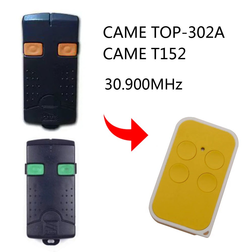 CAME TOP-302A T152 30.900MHz Remote Control CAME Low Frequency Gate Garage Door Control
