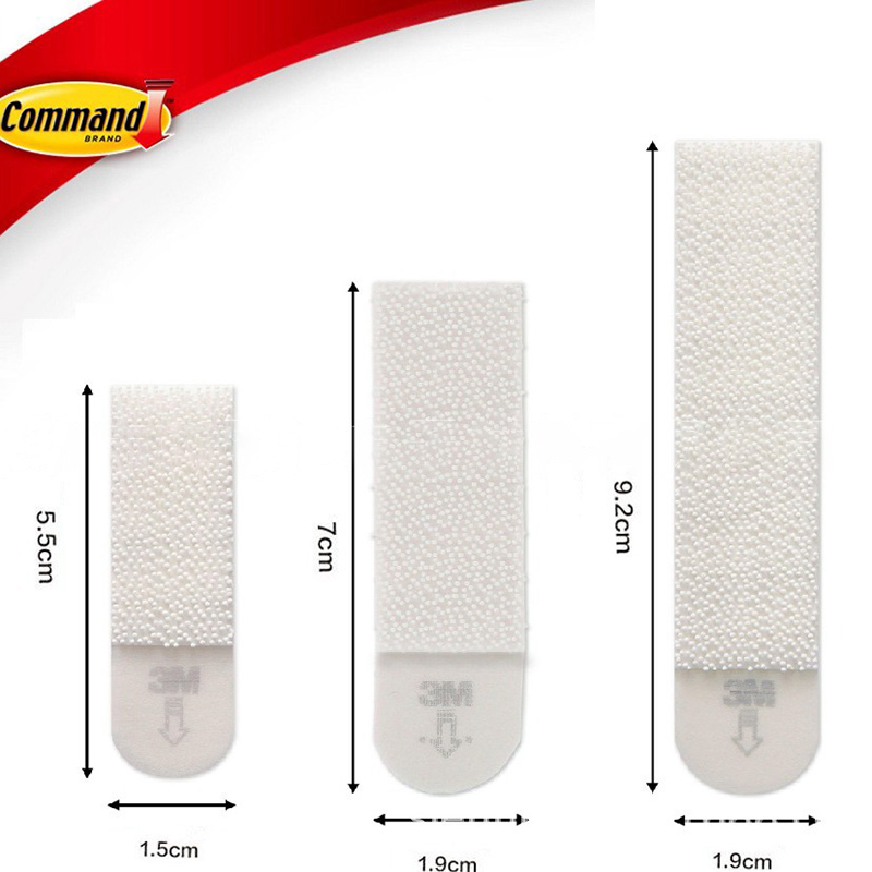 10 stuks 3M Command foto-ophangstrips schadevrij hangende fotohangers, geen gereedschap muurophangstrips medium en klein ﻿
