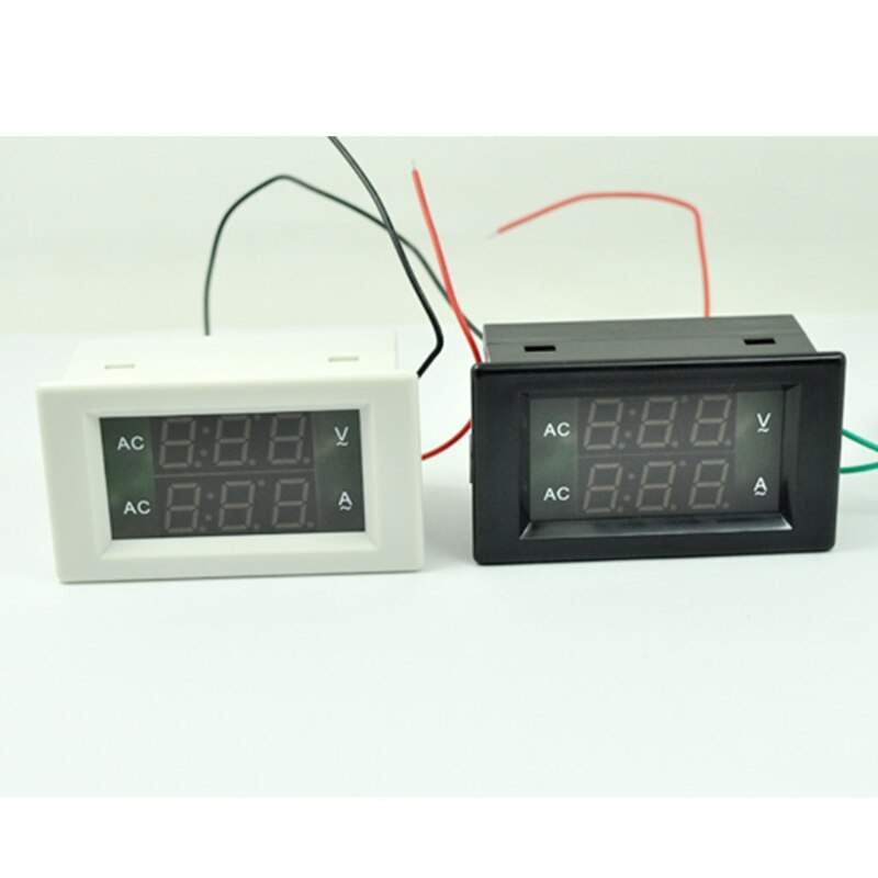 YB4835VA—500V/50A Digital Display AC Voltmeter Ammeter Panel Amp Device Volt Voltage Current Meter Voltage Measurement