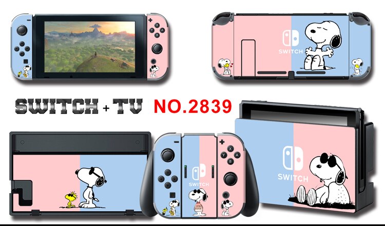 Vinile Autoadesivo Della Pelle Dello Schermo Coniglio/Snoop y Skin Protector Adesivi per Nintendo Interruttore NS Console + Controller + Del Basamento sticker: 2839 skins