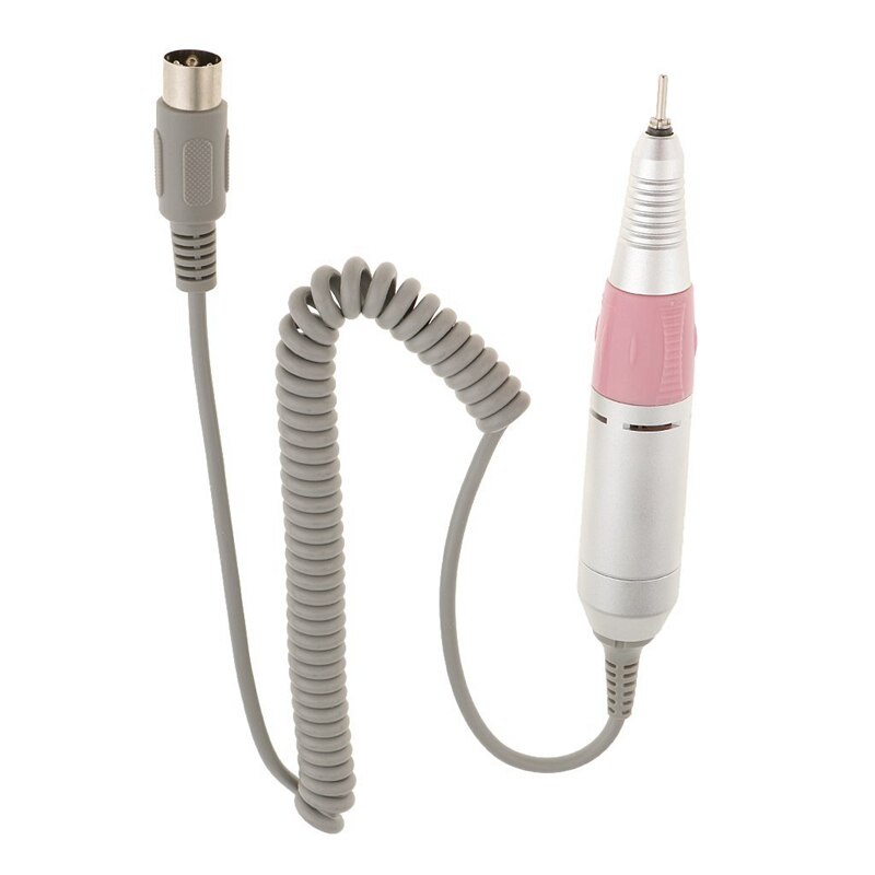 Professionele Elektrische Nagel Boor Handstuk Manicure Machine Pen Handvat Voor 288/278 Verbinding 35000Rpm-Roze, Zoals Beschreven