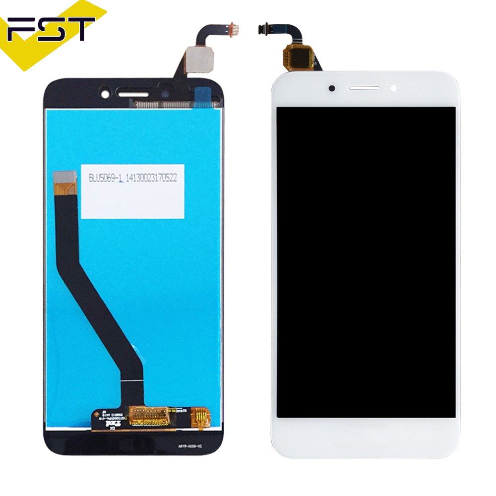 5,0 "Huawei Honor 6A DLI-L22 DLI-L01 DLI-TL20 DLI-AL10 LCD completa LCD pantalla + MONTAJE DE digitalizador con pantalla táctil con marco: White No Frame