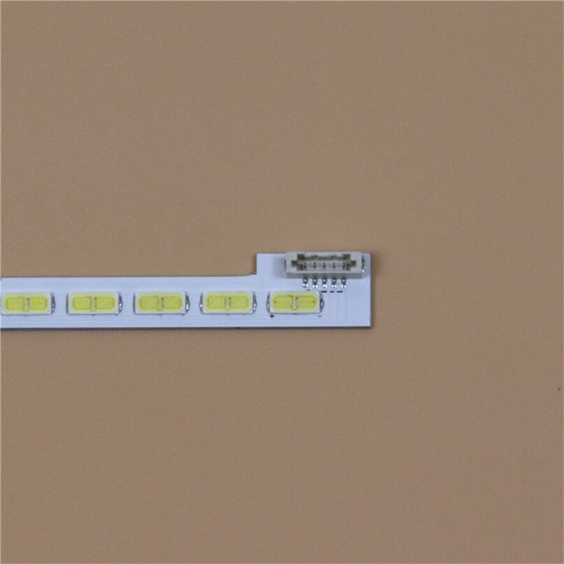 Tv led array ljusstavar för toshiba 46 tl 963rb 46 tl 966g 46 tl 968g 46 tums led bakgrundsbelysningsremsa matrissats 64 led-lampor linsband