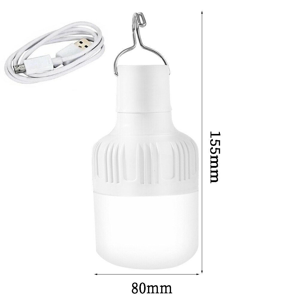 130W Draagbare Usb Oplaadbare Lamp Led Noodverlichting Lamp Beweegbare Verlichting Lampen Night Fishing Camping Tent Verlichting: B-(130W)