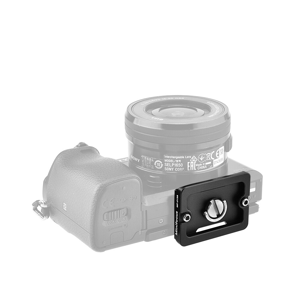 Universal Tripod Quick Release Plate Mini Arca Swiss Plate with 1/4'' D-Ring Screw for DSLR Mirrorless Camera Ballhead QR Plate