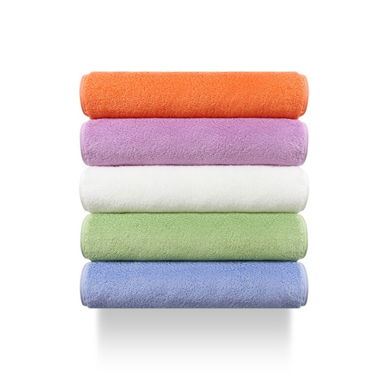 Zsh Polyegiene Antibacterical Handdoek Jong Serie 100% Katoen 5 Kleuren Zeer Absorberend Bad 34*34Cm Gezicht Handdoek