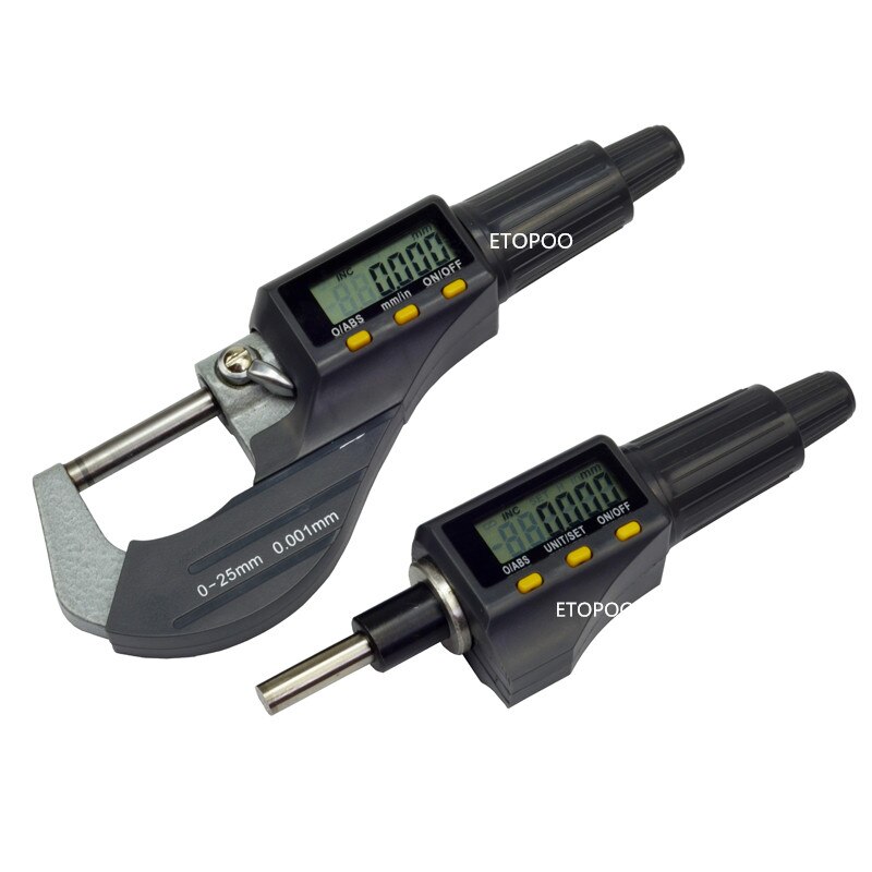 0-25mm digital micrometer electronic micrometer 0.001mm micron outside micrometer caliper gauge measuring tools price