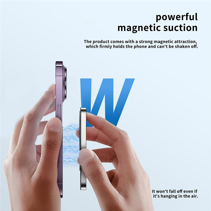 Monitor sem fio magnético 3CGRO para câmera traseira de telefone Selfie Vlog Monitor ao vivo para telefones Iphone Android