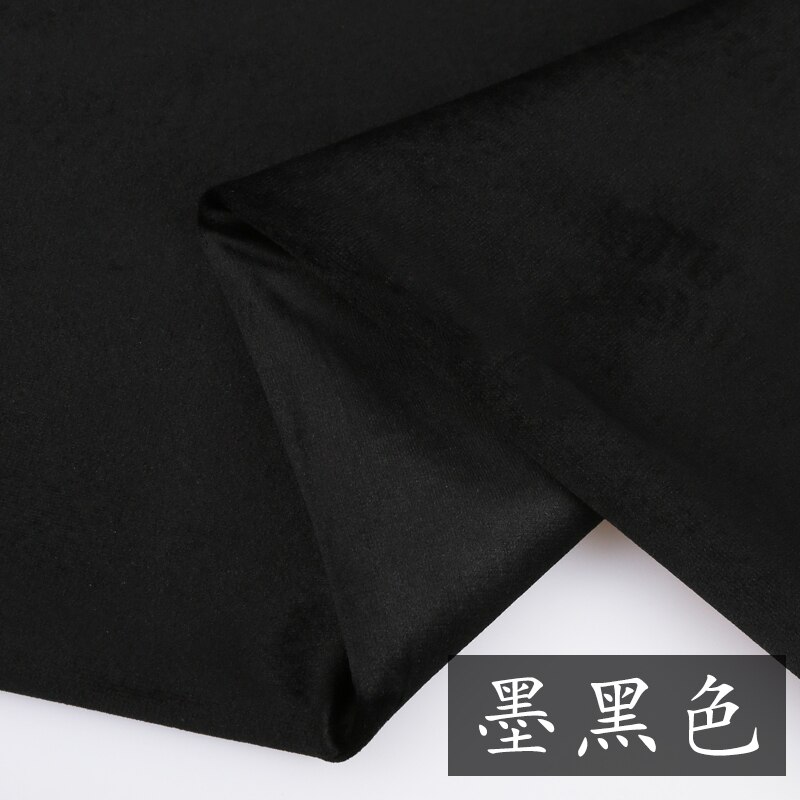 50cm*150cm fløyels klut tykk flanell plysj stoff fløyel pute sofa gull fløyel stoff for kjole fløyel stoff: Rød