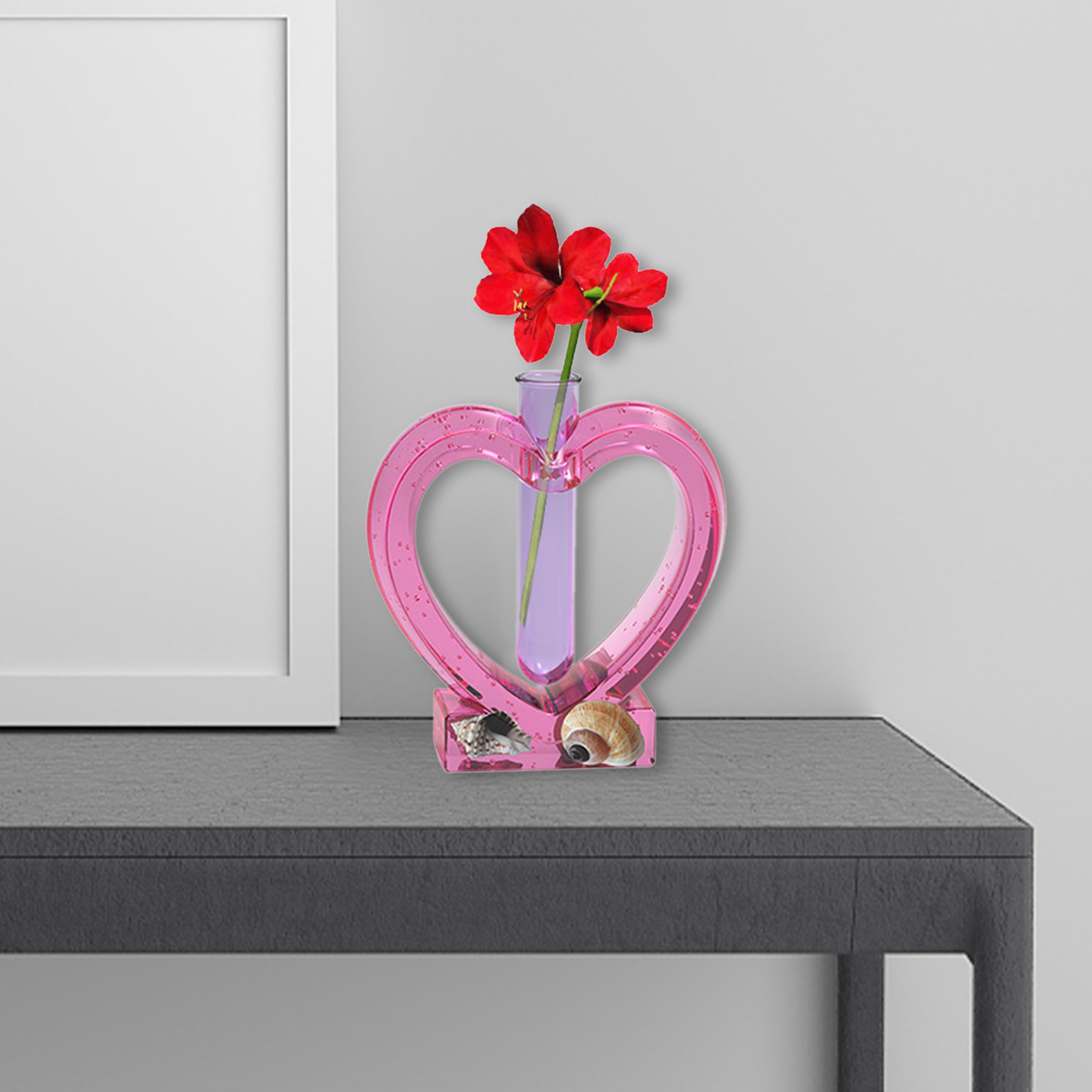 Vase Resin Mold Resin Mold For Plant Propagation Station Epoxy Vase Silicone Mold Hydroponic Flowers Home Office Desktop Decor