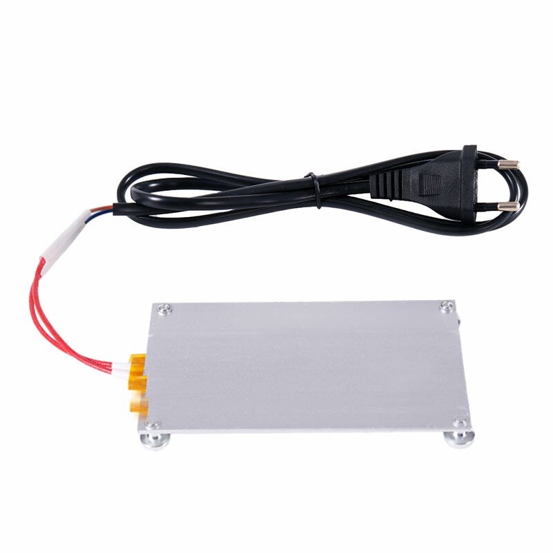 70*70Mm Led Lamp Remover Bga Sloop Chip Lassen Soldeerstation Aluminium Ptc Verwarming Plaat 300W 260 graden: EU plug 120x70mm