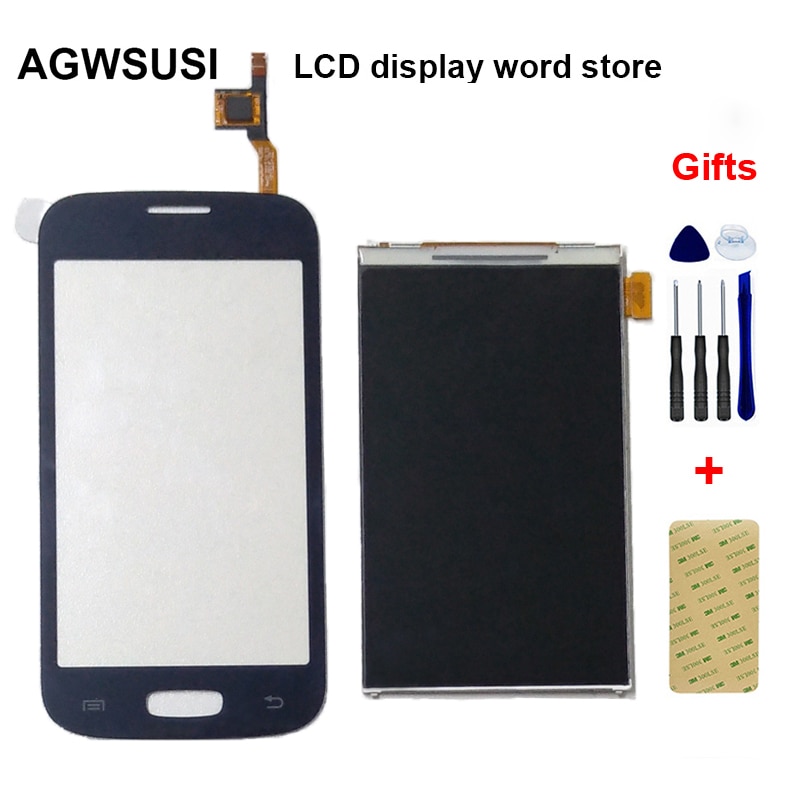 Voor samsung galaxy star plus gt  s7260 s7262 duos lcd-scherm monitorpaneel + touchscreen digitizer sensor glas vervanging