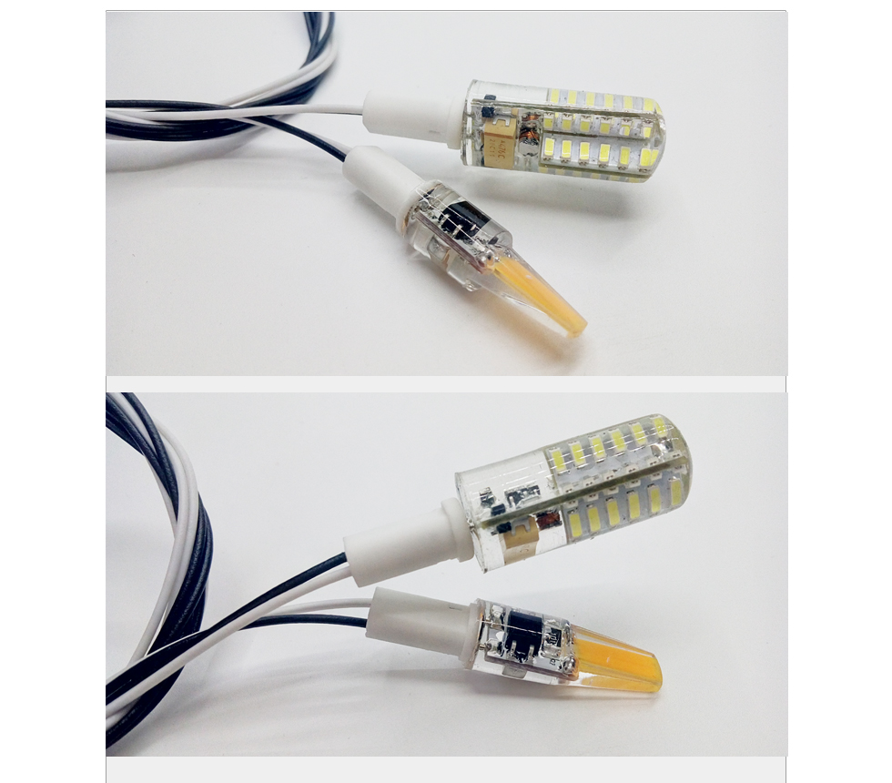 10pcs 50CM Crystal lamp holder lamp holder socket,G4 led/G4/bulb plug,12V 220V,lighting accessories