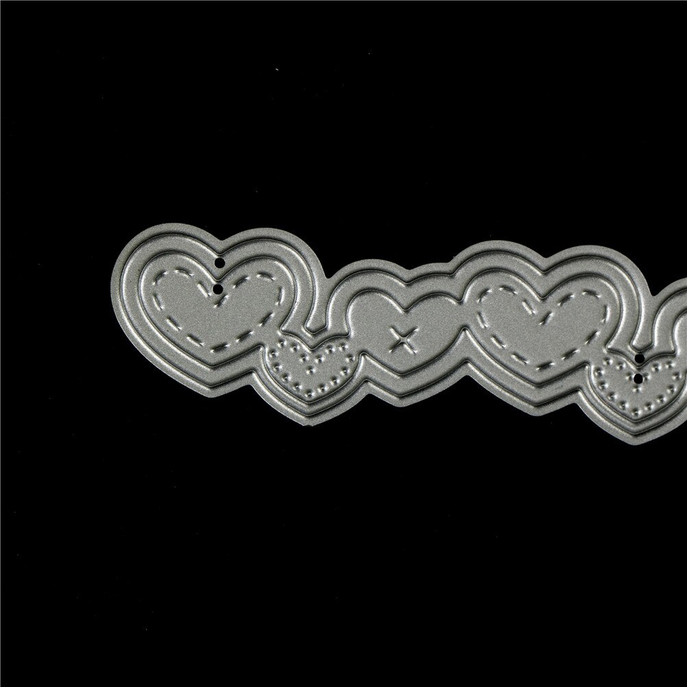 Amore striscione design in Metallo Fustelle stampino per Il FAI DA TE Scrapbooking Goffratura album di Foto di Carta Carte decorativo Artigianato Modello