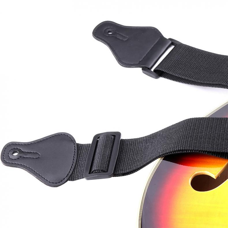 Verstelbare Pure Colour Gitaarband Voor Akoestische Elektrische Basgitaar