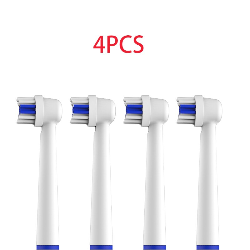 Cabezales de repuesto para cepillo de dientes Diso, cabezales de repuesto para cepillo de dientes eléctrico giratorio ultrasónico, cepillo suave para niños y adultos, 4/2 Uds.: 4pcs Brush Heads