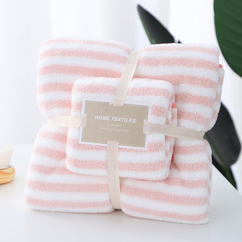 17 Kleuren Coral Fleece Absorberende Haar Zwemmen Gezicht Hand Badhanddoek Sets Microvezel Handdoeken Badkamer Handdoeken Microfiber Handdoek Set: N