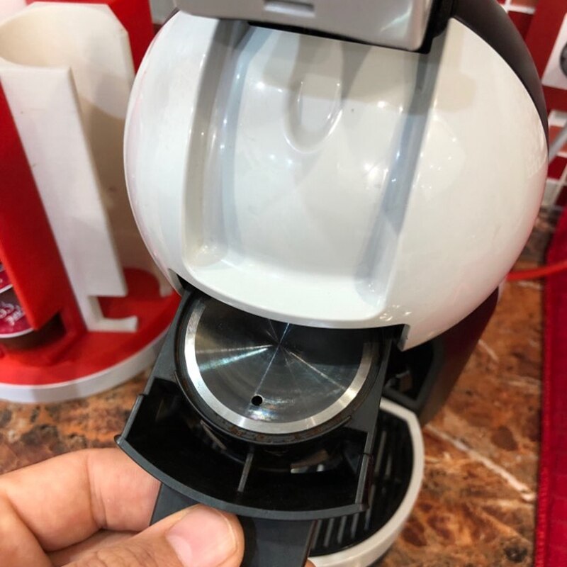 Herbruikbare Roestvrij Staal Hervulbare Koffie Capsule Koffie Sabotage Herbruikbare Koffie Coffeeware Voor Gusto Koffie Filter Cup