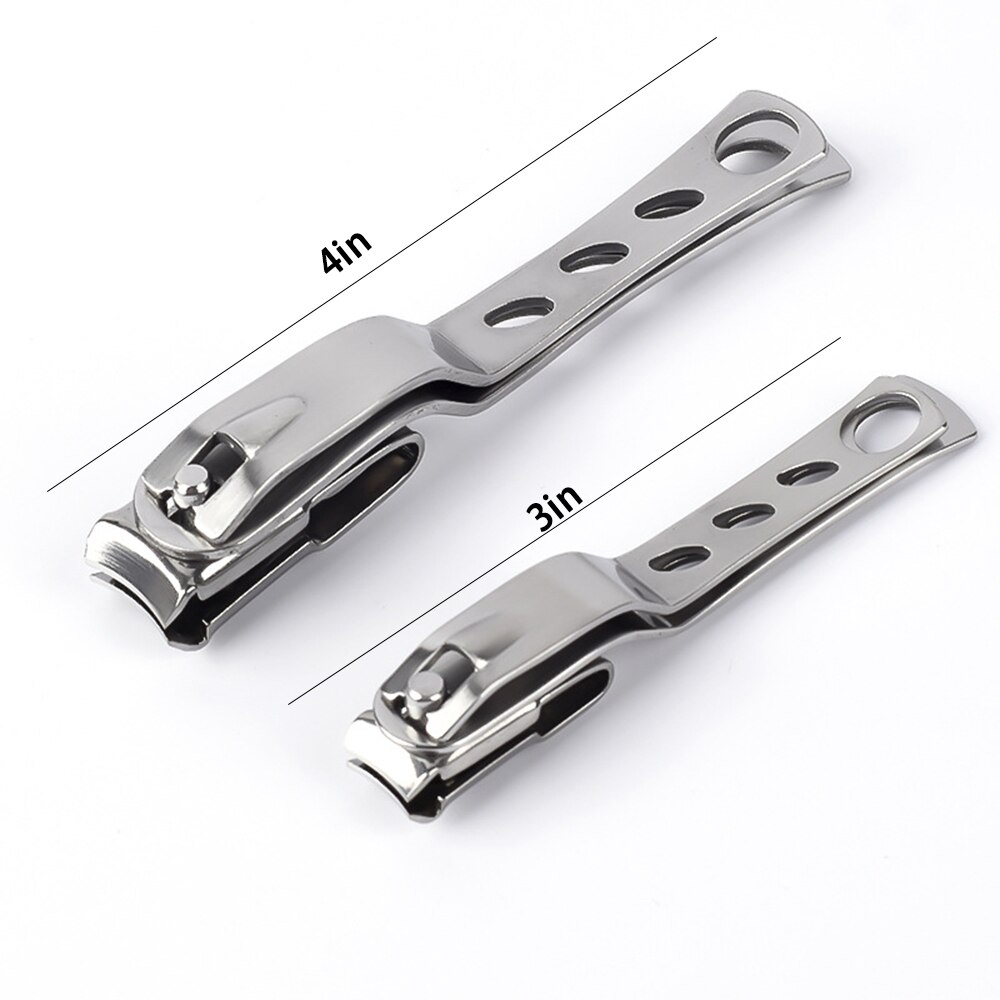 Stainless Steel Nail Toe Clipper Cutter Trimmer Scissor Manicure Pedicure Tool