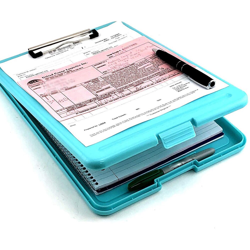 A4 presse-papiers boîte fichier Durable étanche Document classeur mallette de rangement fournitures de bureau