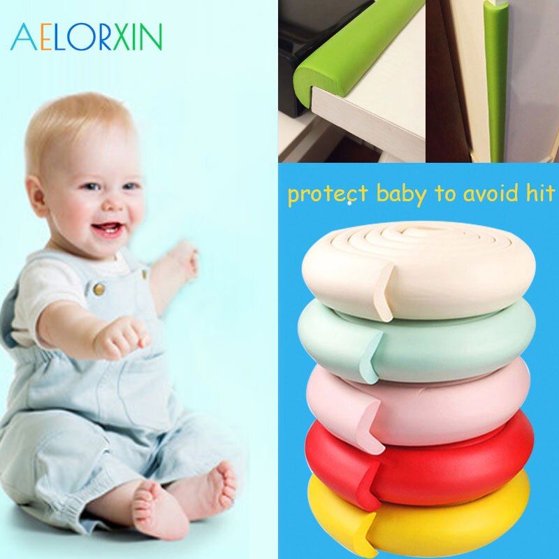 2M Children Protection Child Protection Corner Protector Baby Safety Guards Edge &amp; Corner Guards Solid Angle Form Single