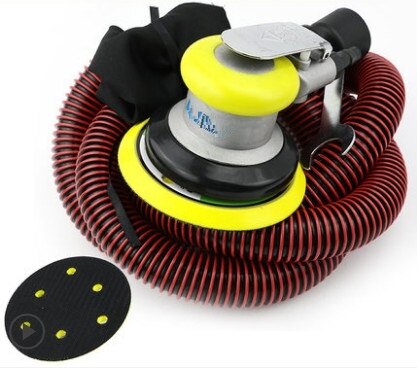 5 &quot;staub-freies pneumatische Schleifer mit staub-absorbieren trockenen schleifer asche schleifen kopf Schleifer