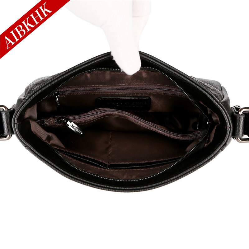 Yiyis  m637 europäische und amerikanische damenhandtasche, minimalistisches design aus weichem leder, ideal als mutterhandtasche, tasche für frauen mittleren alters und senioren
