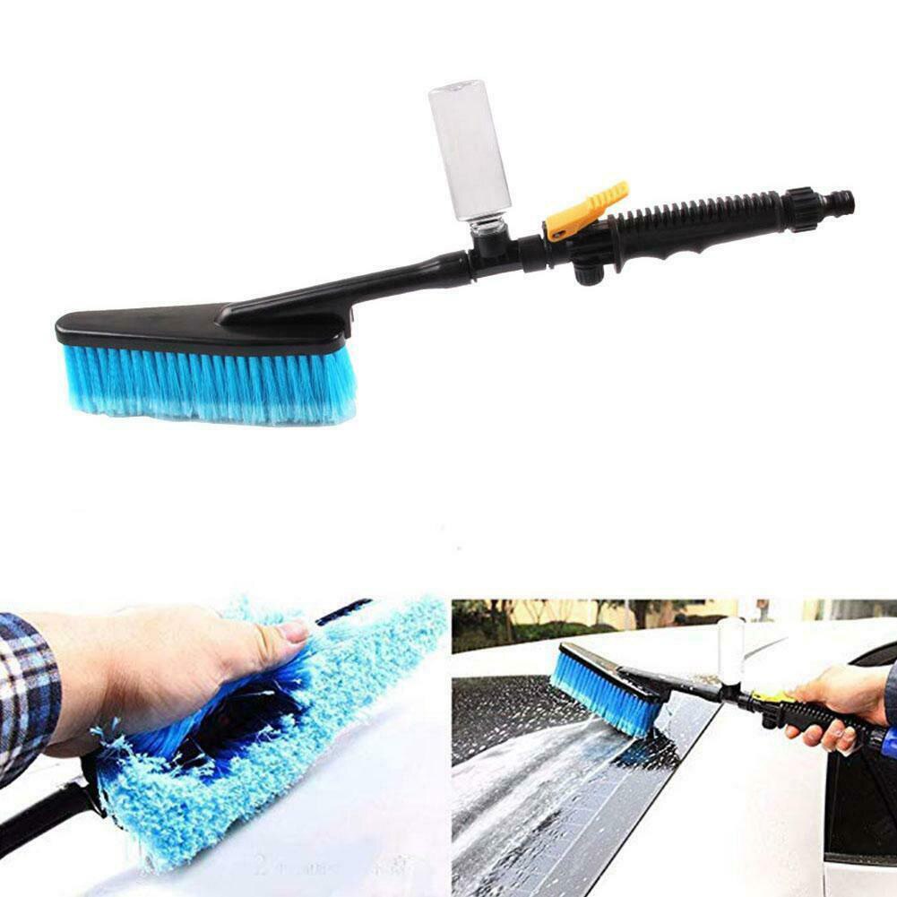 Auto Voertuig Wassen Borstel Slang Adapter Truck Cleaning Water Sproeikop Auto Care Elektrische Scrubber Borstel Boor Borstel Kit Plastic