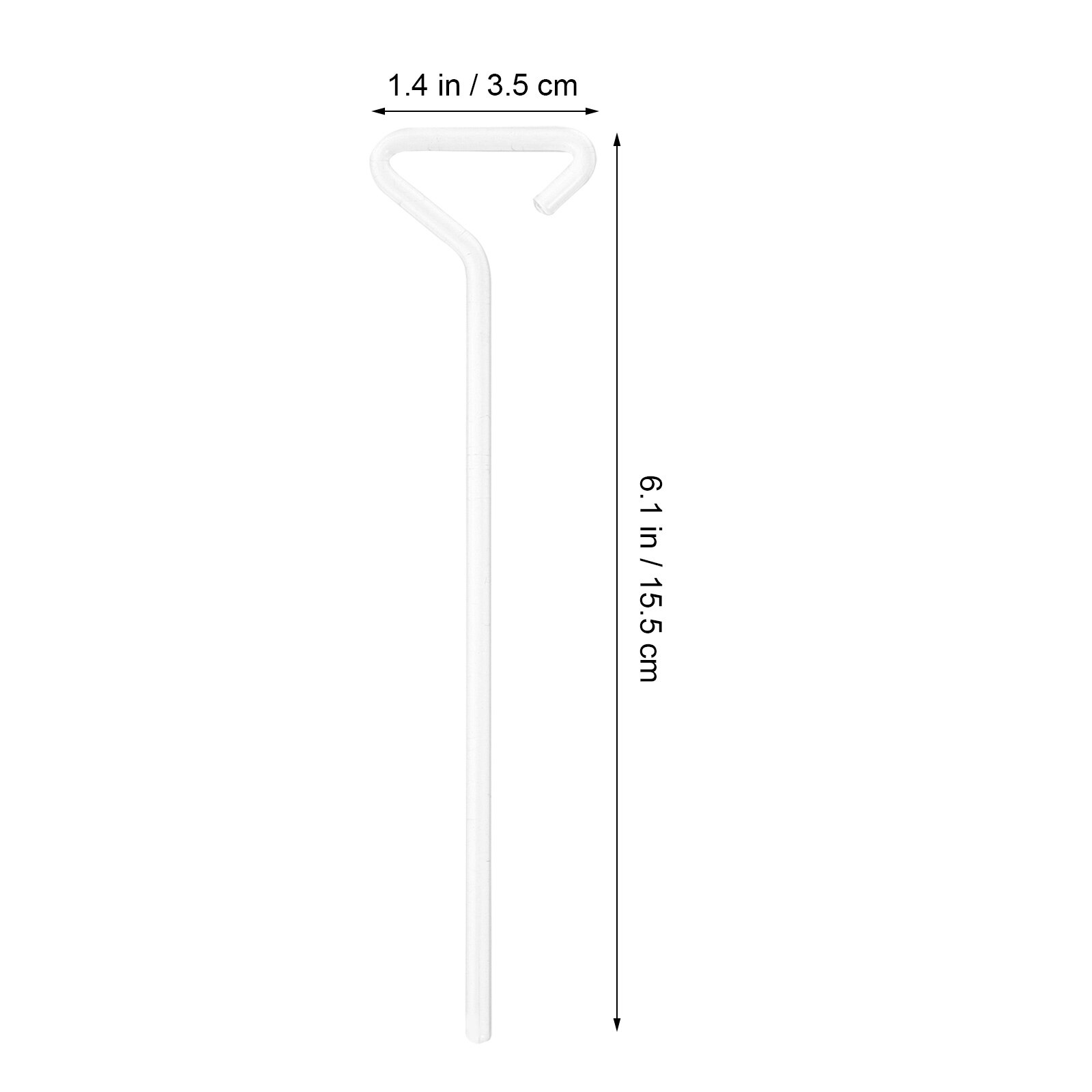 4pcs Glass Spreading Rods Cell Spreaders Labs Glass Rod Tools