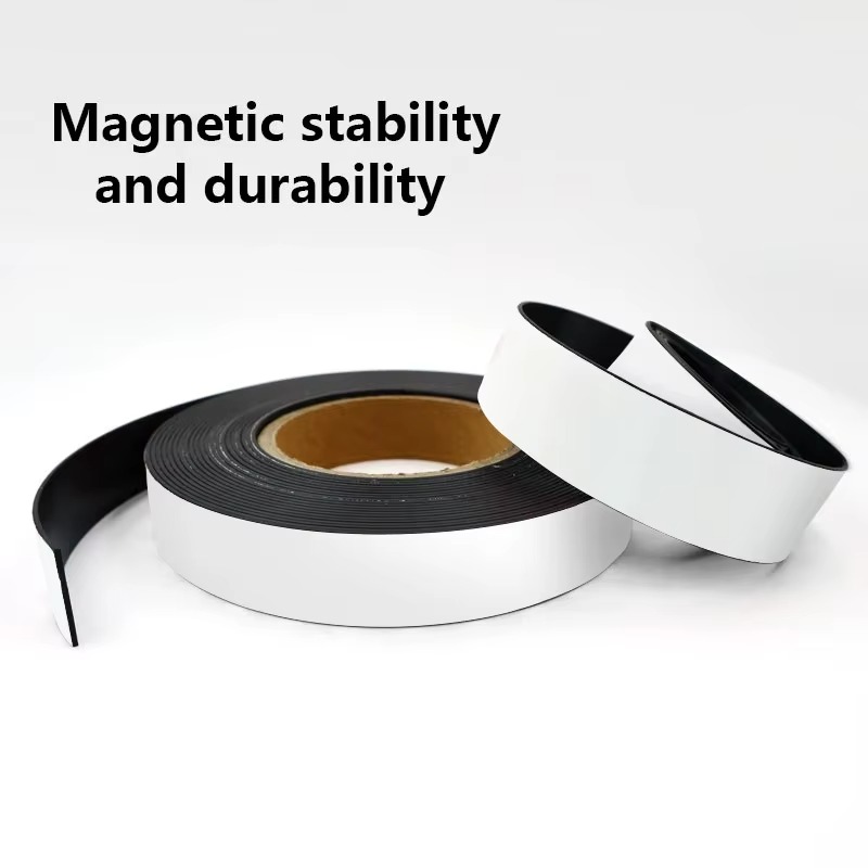 1M DIY stärker flexibler Magnetstreifen, selbstklebendes Magnetband, Gummi-Magnetband, weiches Streifenband, stärker Rückenkleber, 39,37 Zoll