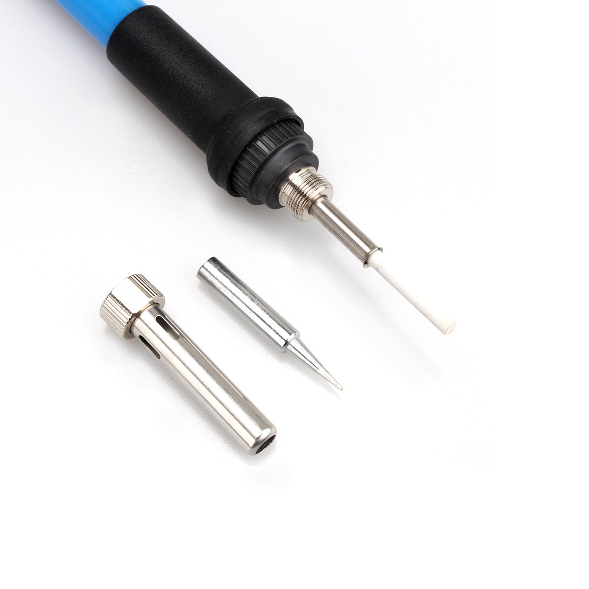 EU/US plug 60W 220V Temperature Adjustable Electric Welding Solder Soldering Iron Rework Station Handle Heat Pencil Tool set